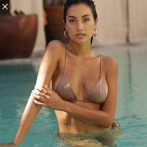 Rose gold L space Brittany bikini